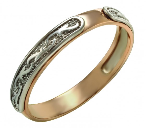 Золотое обручальное кольцо. Артикул 310297 - Фото  1