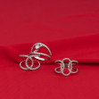 Серебряное кольцо с фианитами. Артикул 380349С  размер 19 - Фото 2