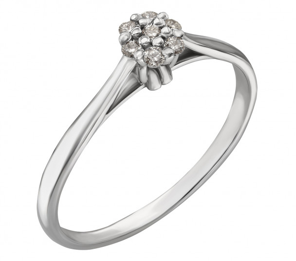 Серебряное кольцо с вставками фианитов. Артикул 320960С  размер 16 - Фото 1