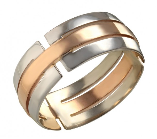 Серебряное кольцо с фианитами. Артикул 330697С - Фото  1