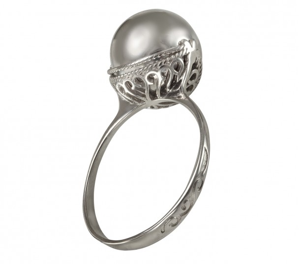Серебряное кольцо. Артикул 391073С - Фото  1