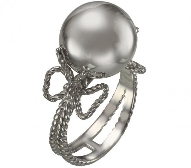 Серебряное кольцо. Артикул 300366С - Фото  1