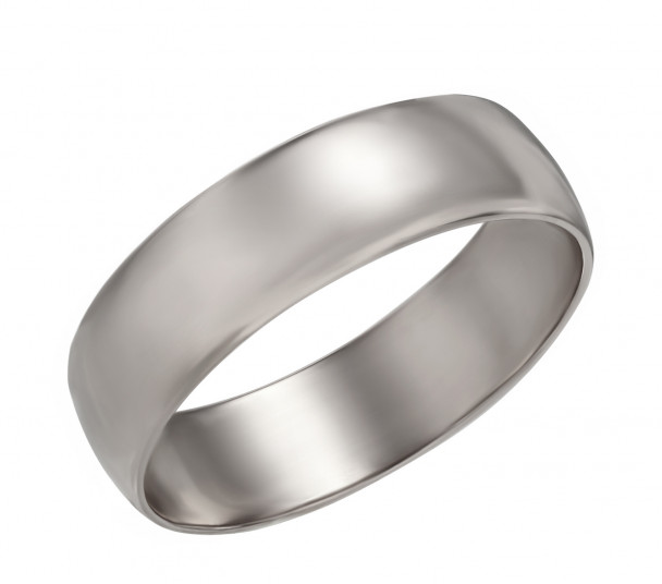Серебряное обручальное кольцо классическое. Артикул 340006С  размер 18.5 - Фото 1