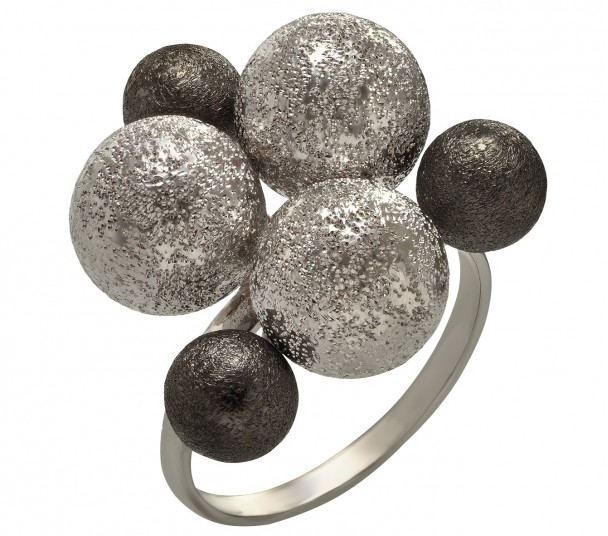 Серебряное кольцо. Артикул 310160С - Фото  1