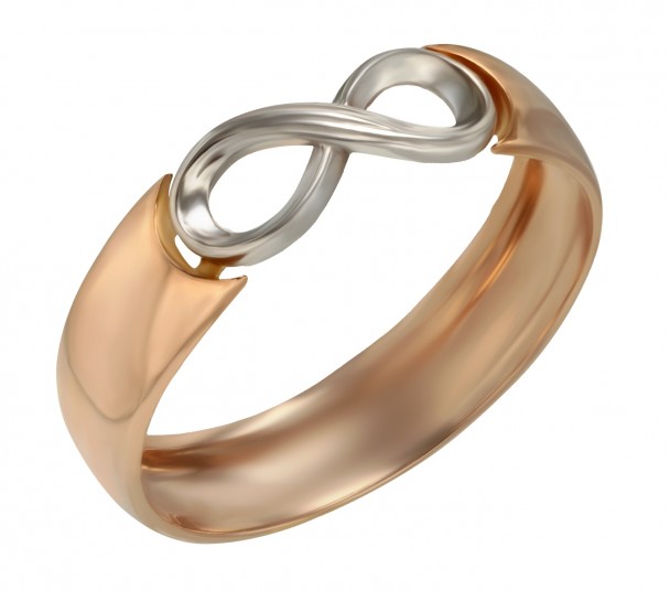 Золотое обручальное кольцо с фианитами. Артикул 330047 - Фото  1