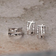 Серебряное кольцо с фианитом. Артикул 380483С  размер 17 - Фото 2