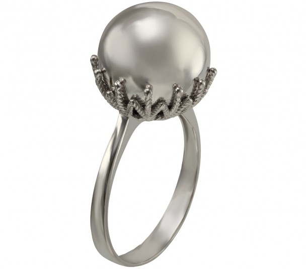 Серебряное обручальное кольцо классическое. Артикул 340004С - Фото  1