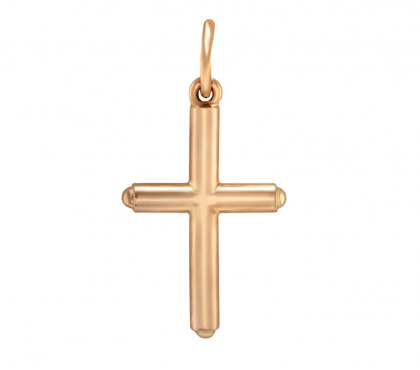 Наперсный крест (с цепью) с эмалью. Артикул 250057А - Фото  1